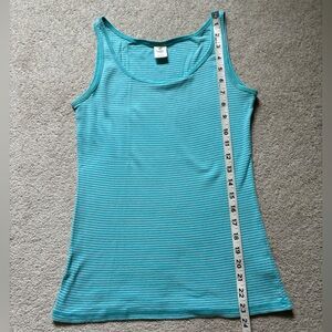 Striped Blue Tank Top